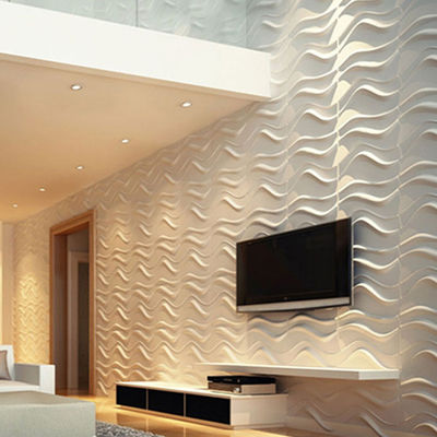 Art Wall Panel Geometryczne dekoracyjne panele ścienne 3D Panel ścienny 3D z PVC