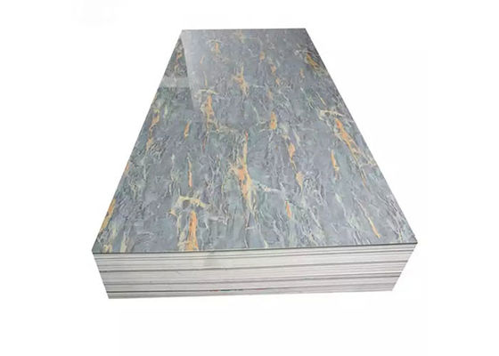 1220x2800mm PCV Marmurowa Płytka Kompozytowa Półprzezroczysty Pvc Uv Arkusz