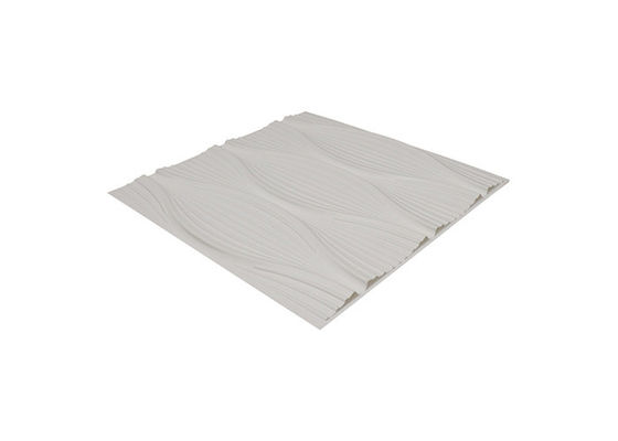 Grubość 1 mm Dekoracyjne panele ścienne 3d PVC Flexilble Squre Shape