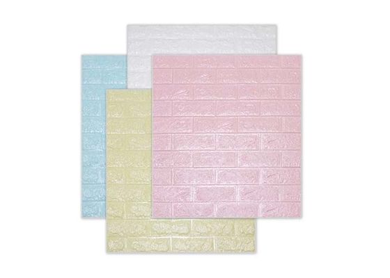 77x70cm Tapeta z pianki PE z cegły 3D Samoprzylepna naklejka ścienna z pianki PE