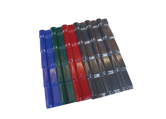 ASA Syntetyczna żywica PCV Dachówka Faliste plastikowe pokrycia dachowe UPVC