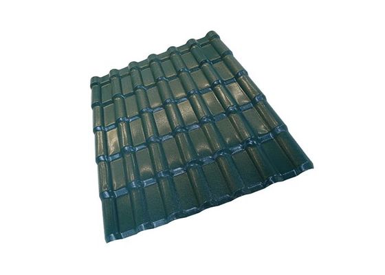 ASA Syntetyczna żywica PCV Dachówka Faliste plastikowe pokrycia dachowe UPVC
