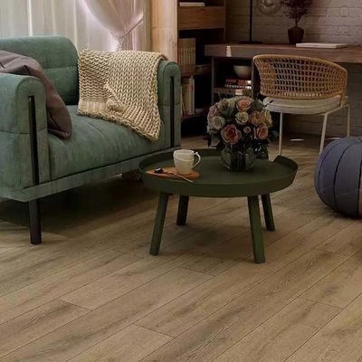 Struktura drewna Płyta winylowa SPC Podłoga 1220 x 180 mm Kamienny rdzeń z tworzywa sztucznego Sztuczne kliknięcie