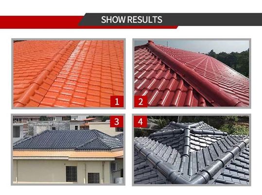 ASA APVC UPVC PVC Dachówka Faliste plastikowe pokrycia dachowe