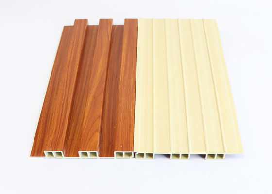 Panel ścienny Wpc o strukturze drewna Karbowany Dekoracyjny 160 * 24 * 2900 mm Wodoodporny