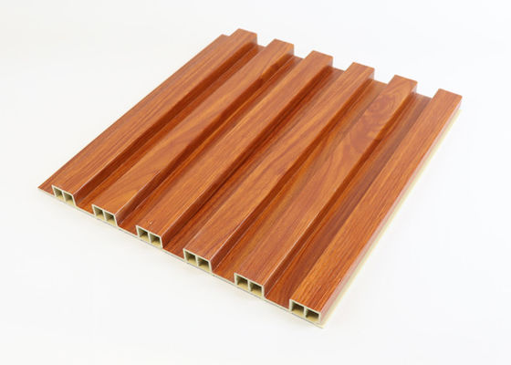 Panel ścienny Wood Grain Wpc 195 * 25 * 2900 mm Wodoodporny do dekoracji wnętrz