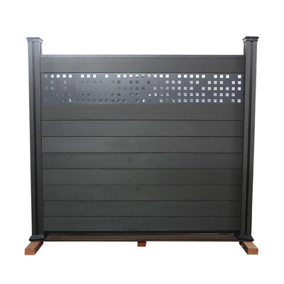 Garden Co Extrusion Wpc Panel ogrodzeniowy Drewniany kompozytowy kompozytowy odporny na pleśń