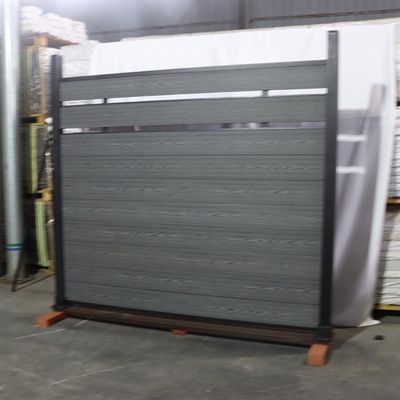 Garden Co Extrusion Wpc Panel ogrodzeniowy Drewniany kompozytowy kompozytowy odporny na pleśń