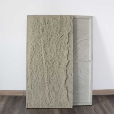 Gruby panel z kamienia PU Faux Łatwy w instalacji do dekoracji ścian 120 * 60 cm 3 cm