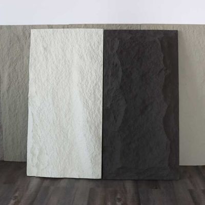 120*60 cm Luksusowy PU Grzyb Kamienny Panel Ścienny Dekoracyjny Wystrój Imitacja Kamienia