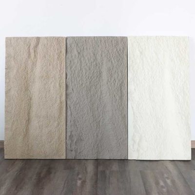 Luksusowy PU Faux Stone Panel Jedna ściana Dekoracyjna 1200 * 600 mm 100 mm