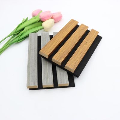 MDF dźwięk-absorbujący akustyczny drewniany panel ścienny