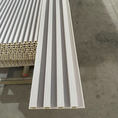 Wzornictwo drewnianego ziarna Wpc Panel ścienny Dekoracja wnętrz 160*24