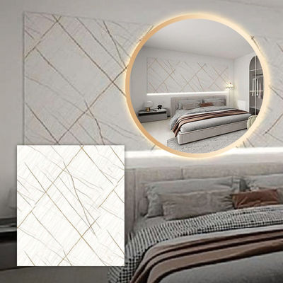 Glossy/Mat PVC marmurowy arkusz do dekoracji wnętrz