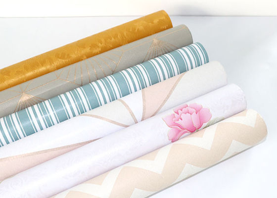 Winylowe samoprzylepne rolki papieru ściennego z PVC Luksusowa dekoracja domu