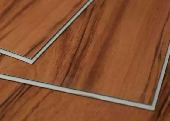 180x1220x4mm Ziarno drewna Kliknij SPC Podłogi Wodoodporne plastikowe podłogi PCV