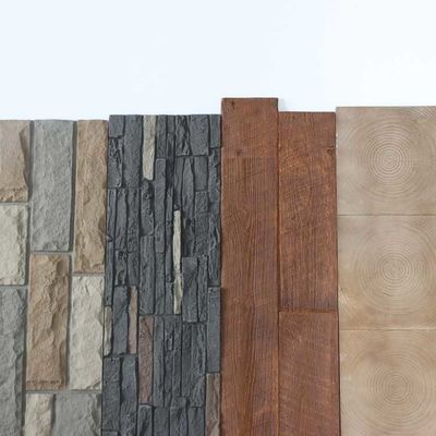 Panel ścienny Faux Pu Stone Grzyb Ognioodporny 3 mm 1220 * 2440 mm