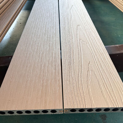 System panelów ściennych zewnętrznych WPC wodoodporny kompozyt z drewna i tworzyw sztucznych do ścian zewnętrznych