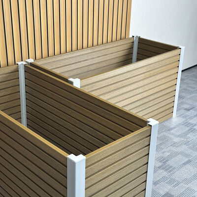 Wytrzymałe podniesione łóżko ogrodowe W ogródku, na zewnątrz, do sadzenia, ogrodowe