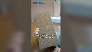 zewnętrzne zewnętrzne podłogi tarasowe WPC