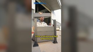 Outdoor WPC ogrodzenie